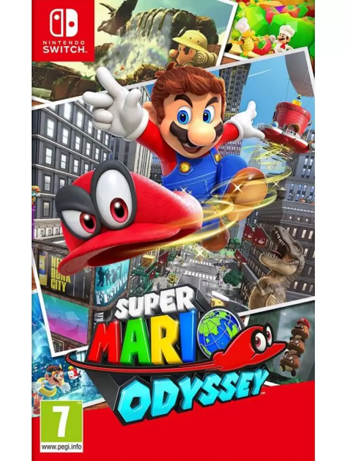 Super Mario Odyssey fra Nintendo til Accessories